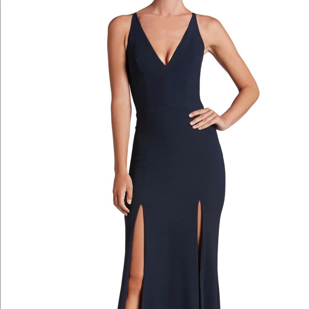 Navy prom/wedding gown
